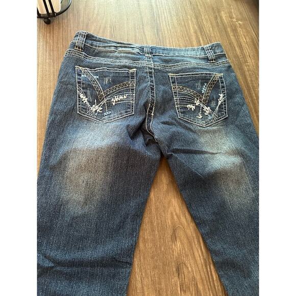 Revolt women's denim stretch straight/ skinny size 9 - Picture 11 of 11